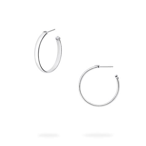 Birks Muse® Boucles d'oreilles en argent, 30 mm .